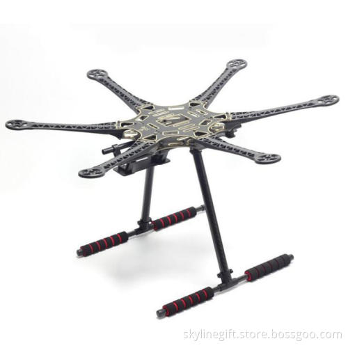 S550 F550 500 Upgrade Hexacopter Frame Kit with Unflodable Landing Gear for FPV Quadcopter Drone
